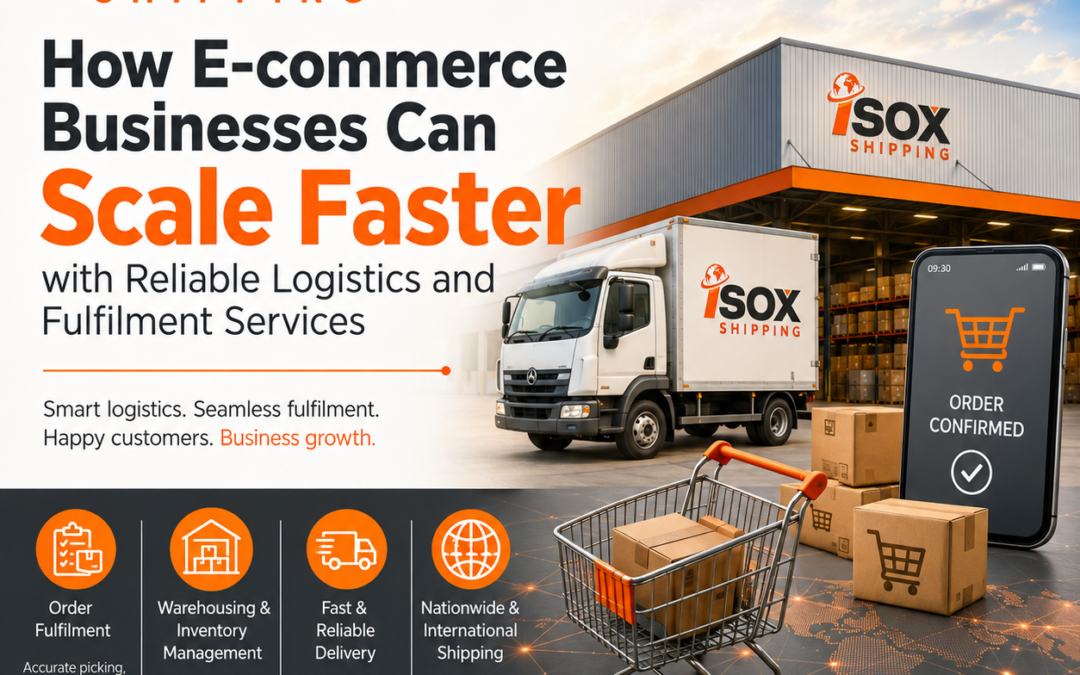 How E-commerce Businesses Can Scale Faster with Reliable Logistics and Fulfilment Services